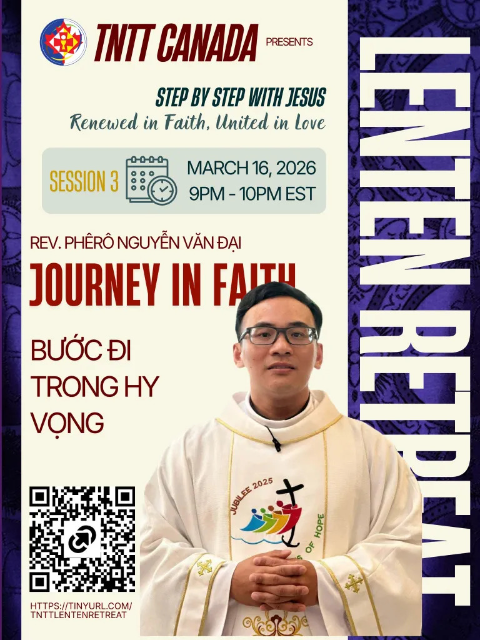 Join us for the third virtual lentent retreat.